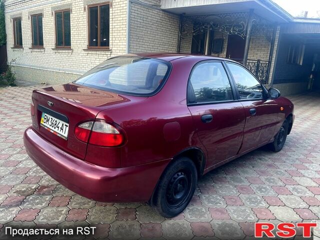 Красный Дэу Сенс, объемом двигателя 1.3 л и пробегом 200 тыс. км за 1200 $, фото 1 на Automoto.ua