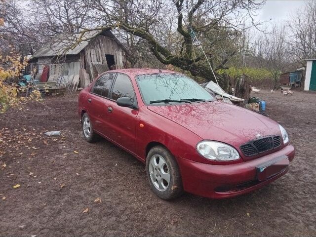 Червоний Деу Сенс, об'ємом двигуна 2 л та пробігом 184 тис. км за 1800 $, фото 1 на Automoto.ua