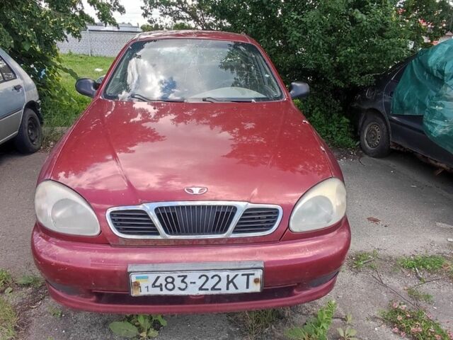 Красный Дэу Сенс, объемом двигателя 0 л и пробегом 100 тыс. км за 600 $, фото 1 на Automoto.ua