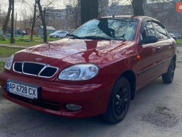Красный Дэу Сенс, объемом двигателя 1.3 л и пробегом 216 тыс. км за 2300 $, фото 1 на Automoto.ua