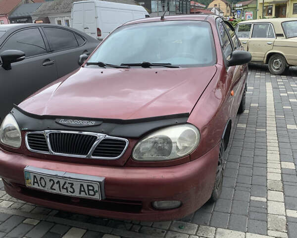 Красный Дэу Сенс, объемом двигателя 1.3 л и пробегом 255 тыс. км за 1650 $, фото 1 на Automoto.ua