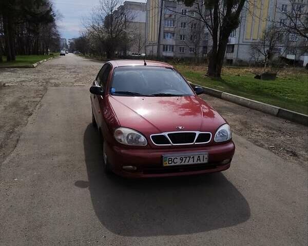 Красный Дэу Сенс, объемом двигателя 1.3 л и пробегом 173 тыс. км за 1450 $, фото 1 на Automoto.ua