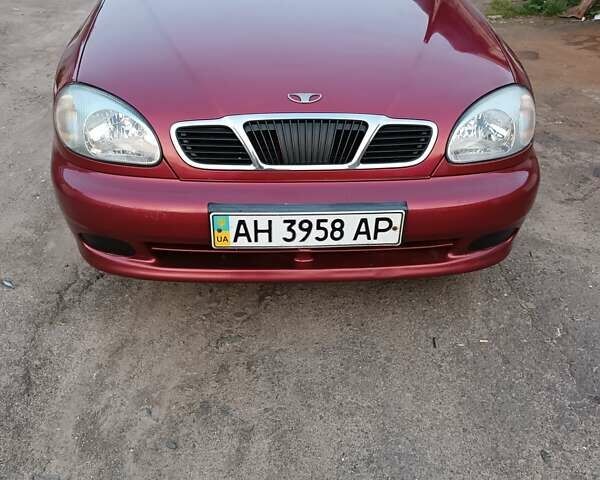 Красный Дэу Сенс, объемом двигателя 1.3 л и пробегом 192 тыс. км за 2300 $, фото 1 на Automoto.ua