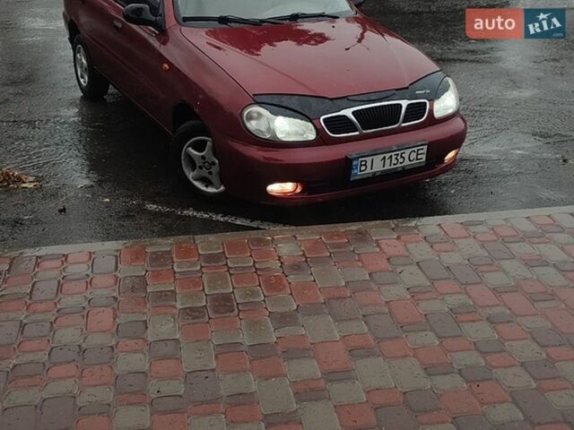 Красный Дэу Сенс, объемом двигателя 1.3 л и пробегом 353 тыс. км за 1500 $, фото 1 на Automoto.ua