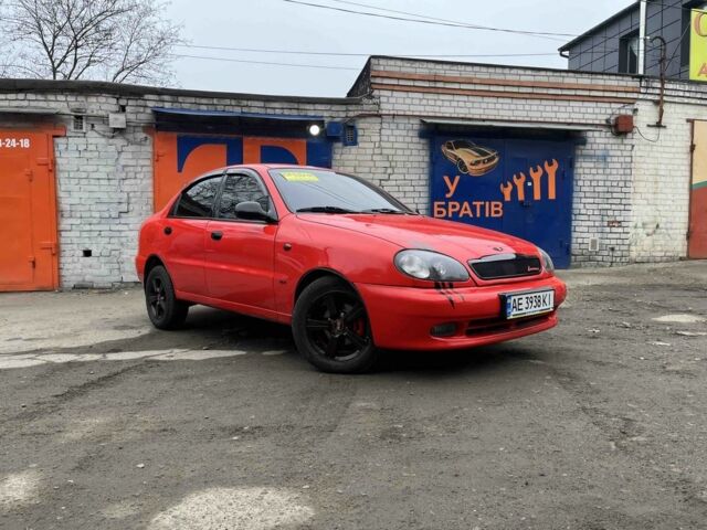 Червоний Деу Сенс, об'ємом двигуна 1.6 л та пробігом 187 тис. км за 3150 $, фото 1 на Automoto.ua