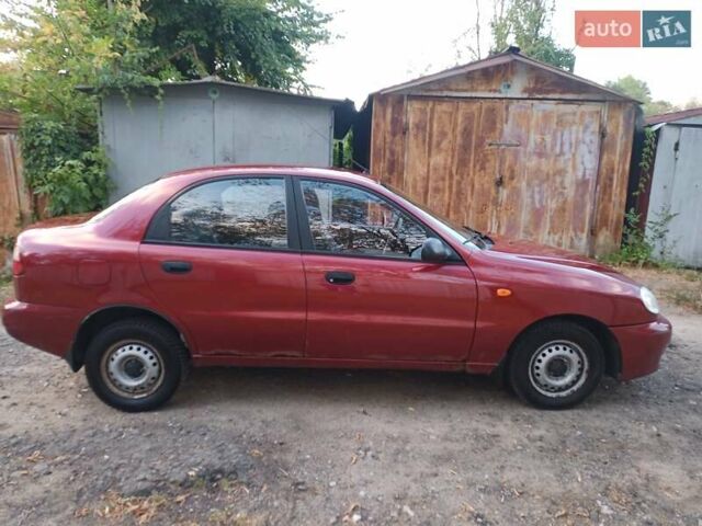 Красный Дэу Сенс, объемом двигателя 1.3 л и пробегом 135 тыс. км за 1600 $, фото 1 на Automoto.ua