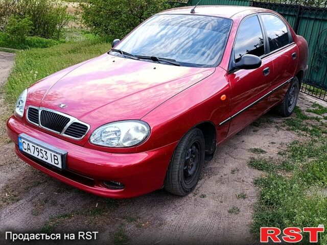 Красный Дэу Сенс, объемом двигателя 1.3 л и пробегом 156 тыс. км за 1600 $, фото 1 на Automoto.ua