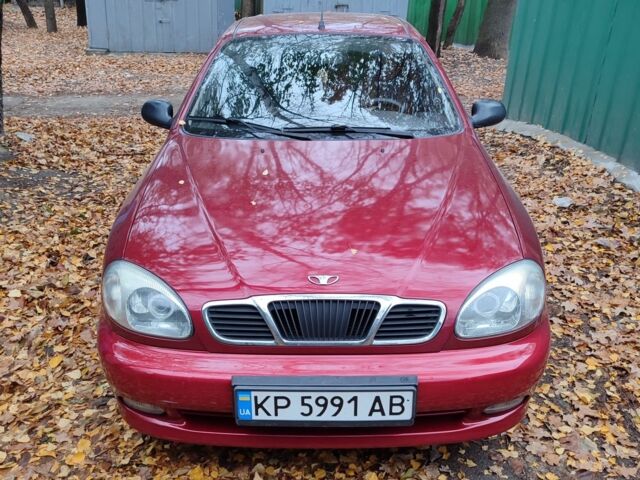 Червоний Деу Сенс, об'ємом двигуна 1.5 л та пробігом 118 тис. км за 3500 $, фото 1 на Automoto.ua