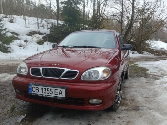 Червоний Деу Сенс, об'ємом двигуна 1.5 л та пробігом 175 тис. км за 2550 $, фото 1 на Automoto.ua