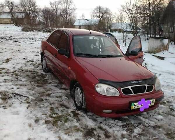 Красный Дэу Сенс, объемом двигателя 1.3 л и пробегом 175 тыс. км за 2100 $, фото 1 на Automoto.ua