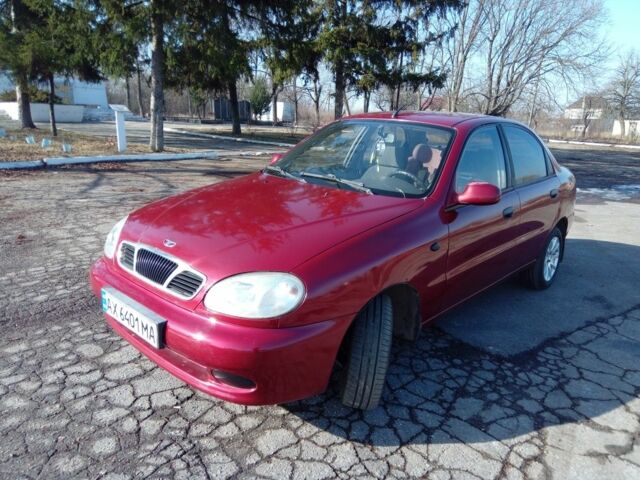 Красный Дэу Сенс, объемом двигателя 1.5 л и пробегом 123 тыс. км за 1600 $, фото 1 на Automoto.ua