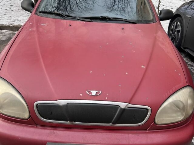 Красный Дэу Сенс, объемом двигателя 1.5 л и пробегом 200 тыс. км за 1800 $, фото 1 на Automoto.ua