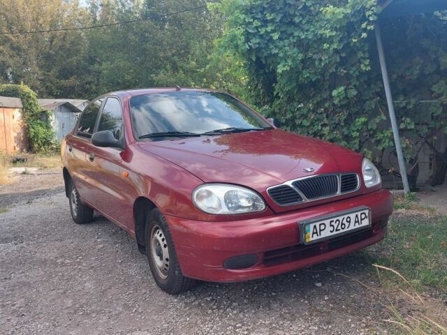 Красный Дэу Сенс, объемом двигателя 1.3 л и пробегом 116 тыс. км за 2000 $, фото 1 на Automoto.ua