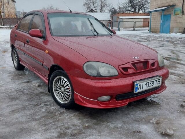 Червоний Деу Сенс, об'ємом двигуна 1.5 л та пробігом 195 тис. км за 2800 $, фото 1 на Automoto.ua