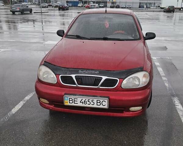 Красный Дэу Сенс, объемом двигателя 1.3 л и пробегом 239 тыс. км за 1700 $, фото 1 на Automoto.ua