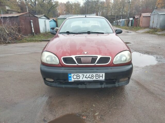 Красный Дэу Сенс, объемом двигателя 1.3 л и пробегом 230 тыс. км за 1250 $, фото 1 на Automoto.ua