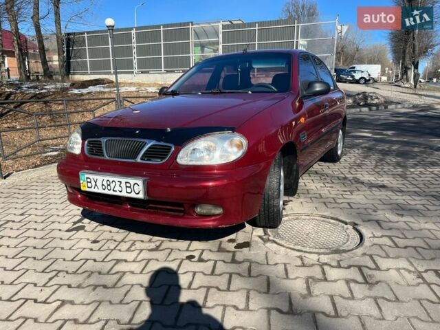 Червоний Деу Сенс, об'ємом двигуна 1.3 л та пробігом 211 тис. км за 1999 $, фото 1 на Automoto.ua