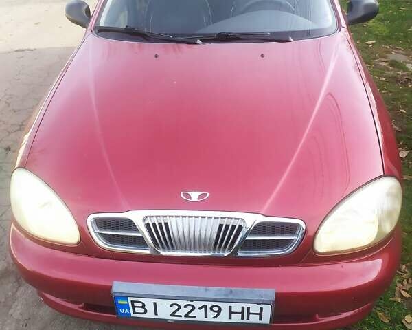 Червоний Деу Сенс, об'ємом двигуна 1.3 л та пробігом 140 тис. км за 1900 $, фото 1 на Automoto.ua