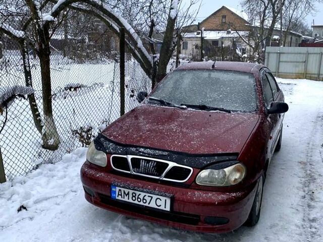 Червоний Деу Сенс, об'ємом двигуна 1.3 л та пробігом 129 тис. км за 2300 $, фото 1 на Automoto.ua