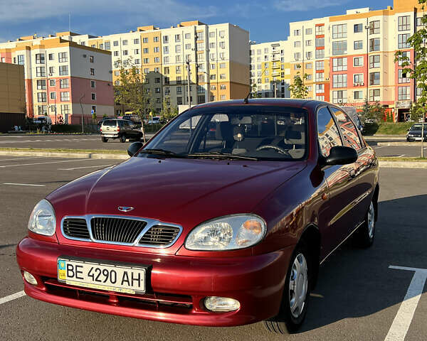 Красный Дэу Сенс, объемом двигателя 1.3 л и пробегом 40 тыс. км за 3200 $, фото 1 на Automoto.ua