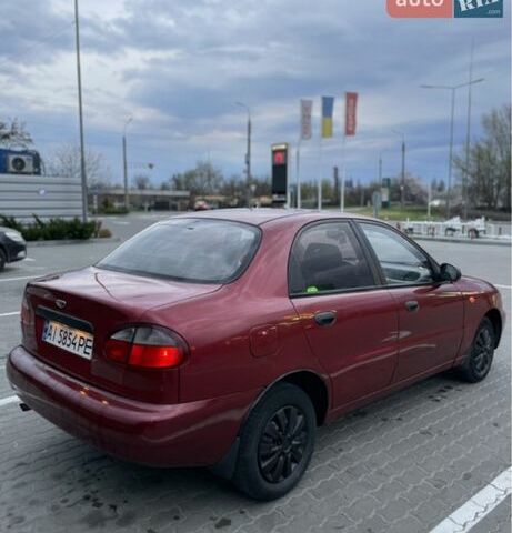 Красный Дэу Сенс, объемом двигателя 1.3 л и пробегом 250 тыс. км за 1550 $, фото 1 на Automoto.ua