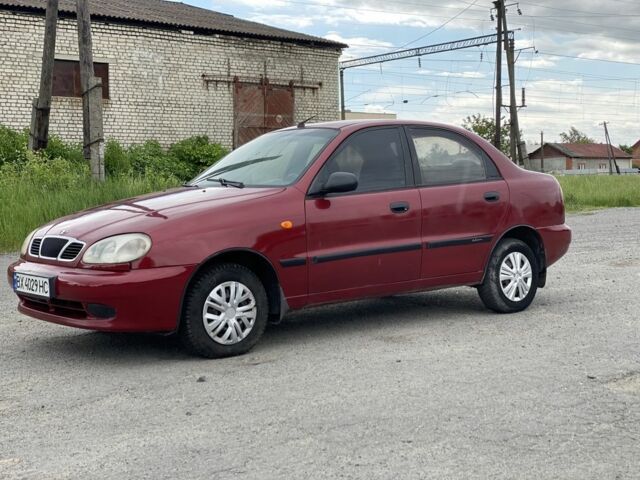 Червоний Деу Сенс, об'ємом двигуна 1.3 л та пробігом 240 тис. км за 1350 $, фото 1 на Automoto.ua