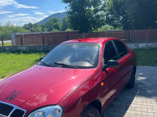 Красный Дэу Сенс, объемом двигателя 1.5 л и пробегом 206 тыс. км за 1700 $, фото 1 на Automoto.ua