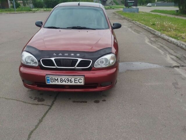 Красный Дэу Сенс, объемом двигателя 1.5 л и пробегом 282 тыс. км за 2300 $, фото 1 на Automoto.ua