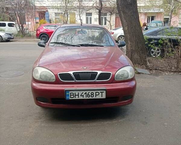 Красный Дэу Сенс, объемом двигателя 1.3 л и пробегом 110 тыс. км за 2000 $, фото 1 на Automoto.ua