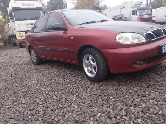 Красный Дэу Сенс, объемом двигателя 1.3 л и пробегом 184 тыс. км за 1547 $, фото 1 на Automoto.ua