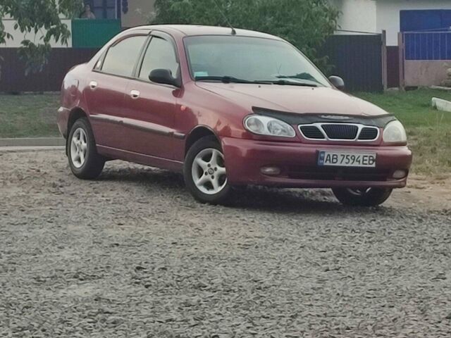 Червоний Деу Сенс, об'ємом двигуна 1.3 л та пробігом 247 тис. км за 2200 $, фото 1 на Automoto.ua
