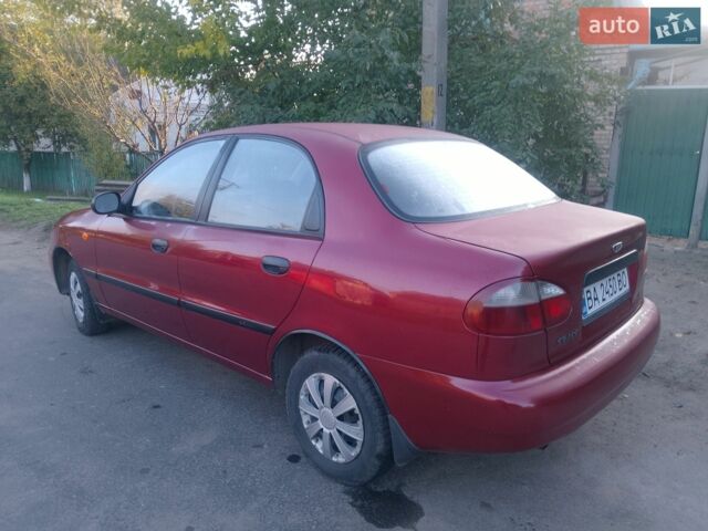 Красный Дэу Сенс, объемом двигателя 1.3 л и пробегом 117 тыс. км за 2000 $, фото 1 на Automoto.ua