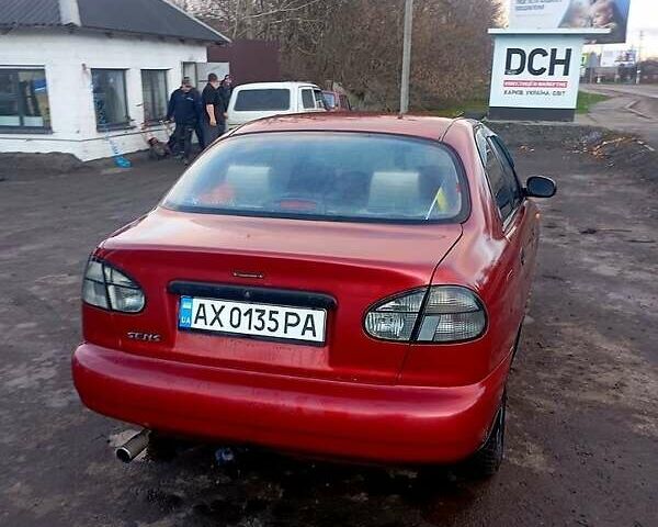 Червоний Деу Сенс, об'ємом двигуна 1.3 л та пробігом 210 тис. км за 2500 $, фото 1 на Automoto.ua