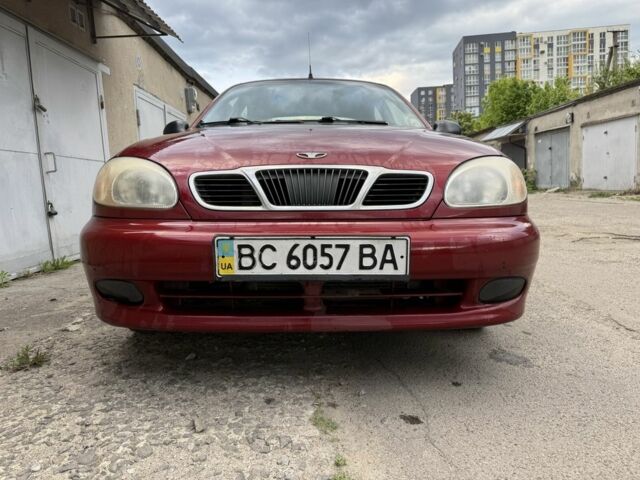 Красный Дэу Сенс, объемом двигателя 1.5 л и пробегом 145 тыс. км за 1500 $, фото 1 на Automoto.ua