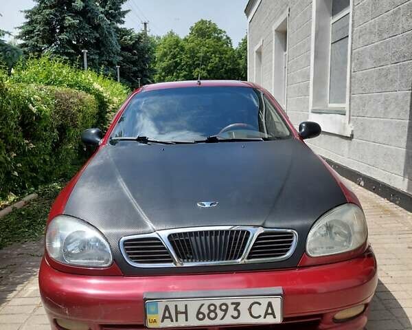 Красный Дэу Сенс, объемом двигателя 1.3 л и пробегом 182 тыс. км за 2600 $, фото 1 на Automoto.ua