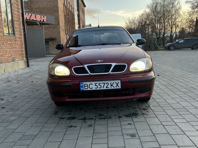 Червоний Деу Сенс, об'ємом двигуна 1.3 л та пробігом 224 тис. км за 2000 $, фото 1 на Automoto.ua