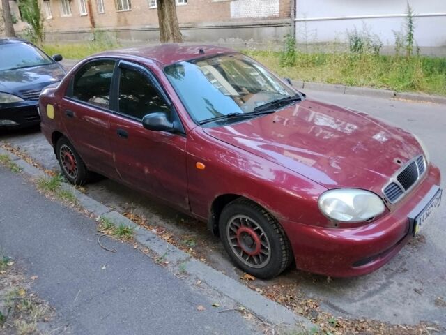 Червоний Деу Сенс, об'ємом двигуна 1.3 л та пробігом 206 тис. км за 900 $, фото 1 на Automoto.ua