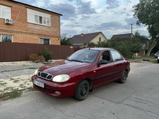 Красный Дэу Сенс, объемом двигателя 1.4 л и пробегом 218 тыс. км за 1700 $, фото 1 на Automoto.ua