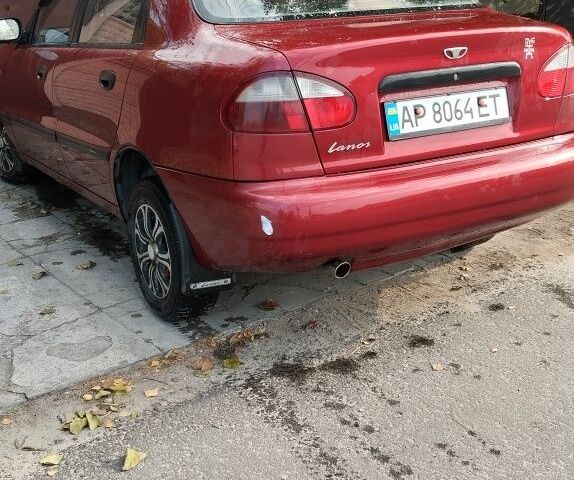 Красный Дэу Сенс, объемом двигателя 1.5 л и пробегом 206 тыс. км за 1070 $, фото 1 на Automoto.ua