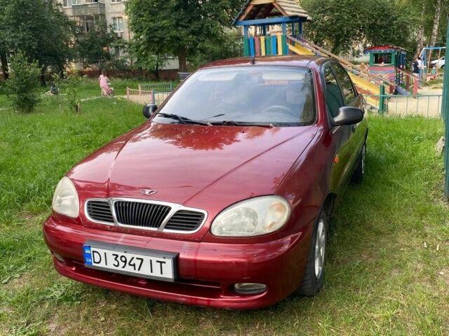 Червоний Деу Сенс, об'ємом двигуна 1.3 л та пробігом 230 тис. км за 1901 $, фото 1 на Automoto.ua