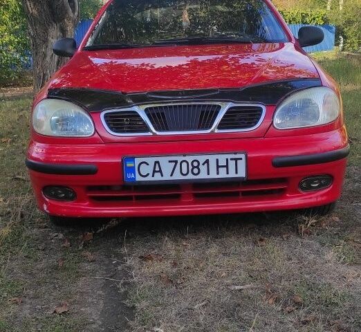 Красный Дэу Сенс, объемом двигателя 1.5 л и пробегом 133 тыс. км за 3012 $, фото 1 на Automoto.ua