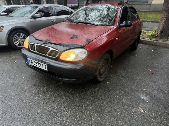 Червоний Деу Сенс, об'ємом двигуна 1.5 л та пробігом 280 тис. км за 2007 $, фото 1 на Automoto.ua