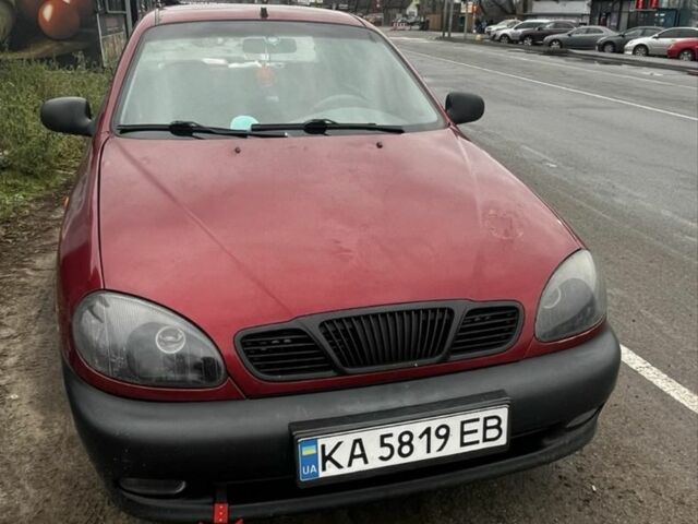 Красный Дэу Сенс, объемом двигателя 1.4 л и пробегом 160 тыс. км за 999 $, фото 1 на Automoto.ua