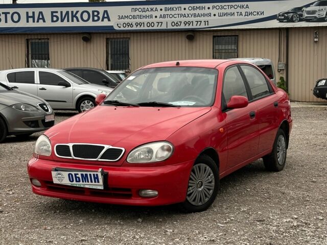 Красный Дэу Сенс, объемом двигателя 1.6 л и пробегом 198 тыс. км за 2900 $, фото 1 на Automoto.ua