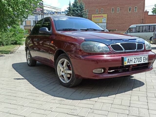 Красный Дэу Сенс, объемом двигателя 1.3 л и пробегом 125 тыс. км за 2500 $, фото 1 на Automoto.ua