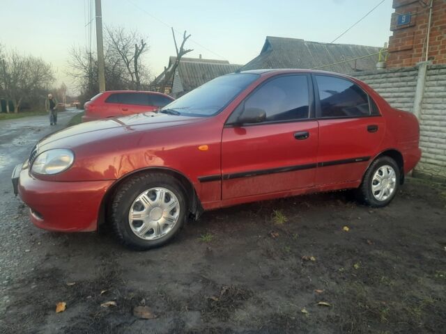 Красный Дэу Сенс, объемом двигателя 1.5 л и пробегом 162 тыс. км за 1654 $, фото 1 на Automoto.ua