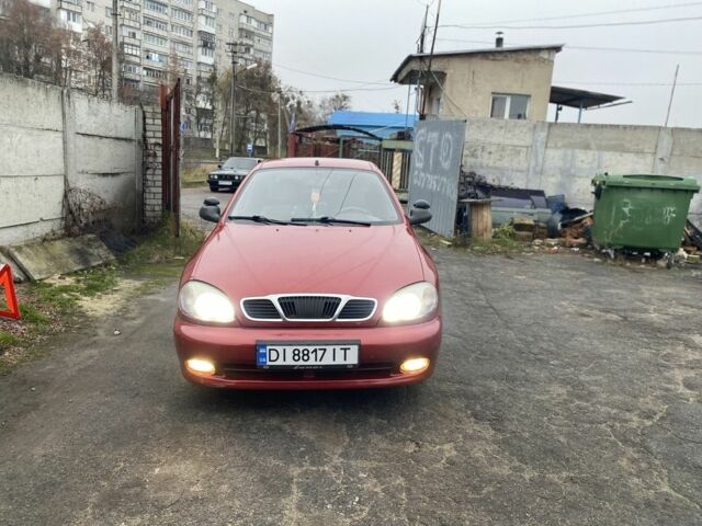 Червоний Деу Сенс, об'ємом двигуна 1.5 л та пробігом 162 тис. км за 2450 $, фото 1 на Automoto.ua