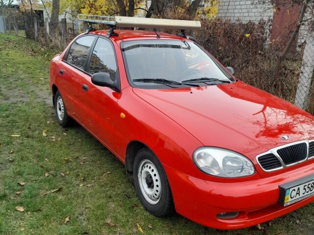 Червоний Деу Сенс, об'ємом двигуна 1.4 л та пробігом 117 тис. км за 3000 $, фото 1 на Automoto.ua