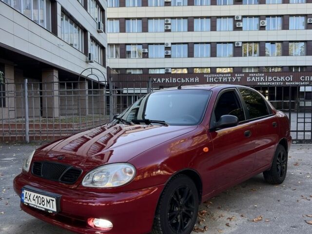 Красный Дэу Сенс, объемом двигателя 1.6 л и пробегом 320 тыс. км за 2400 $, фото 1 на Automoto.ua