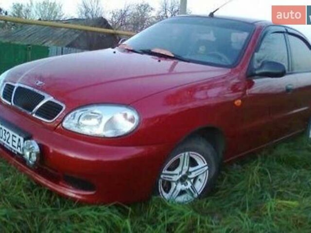 Красный Дэу Сенс, объемом двигателя 1.4 л и пробегом 92 тыс. км за 2800 $, фото 1 на Automoto.ua